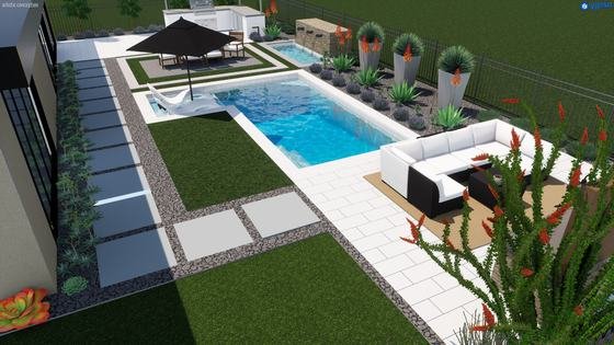 Kensington Pool 19′ × 23′