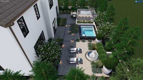 Tejon Raised Spa 9′ × 16′
